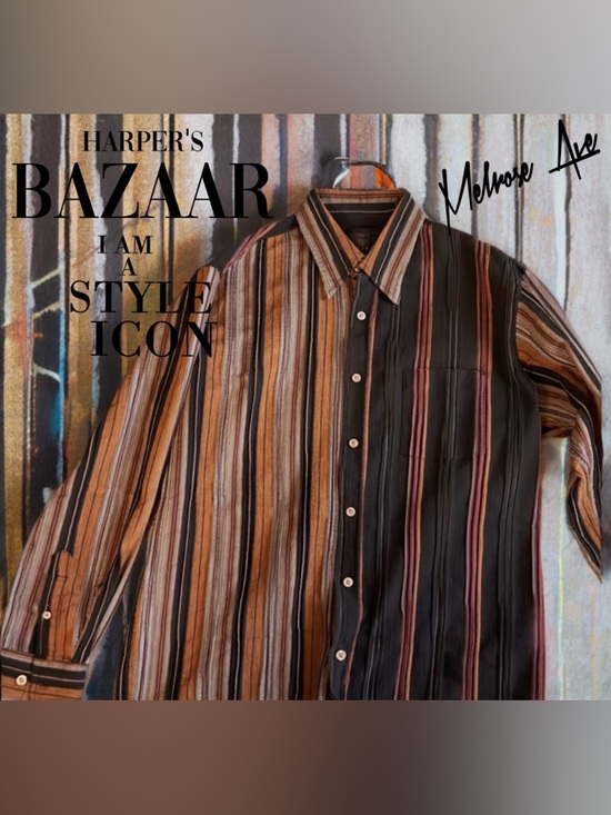 Other - “RARE” - Men's SQ WEAR Long Sleeve #MelroseAve Stylish (fits like size Medium)